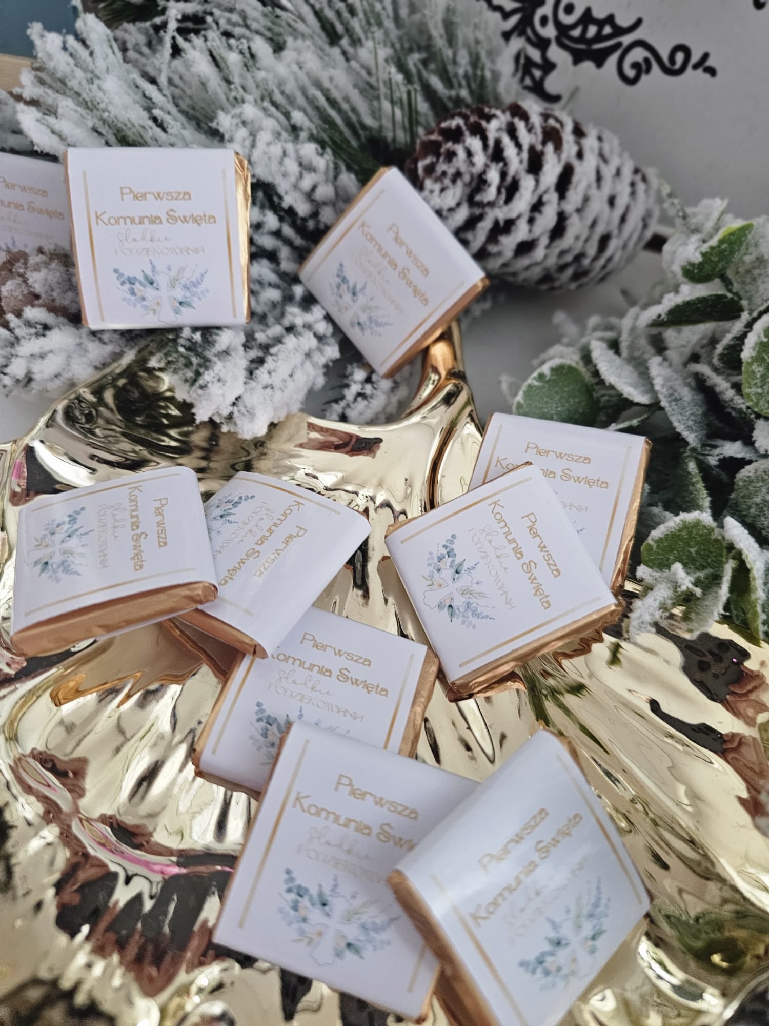 Personalised Chocolate Neapolitans Favours