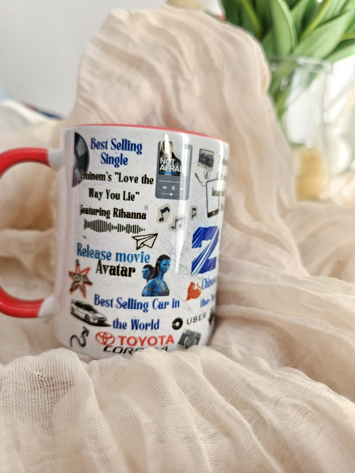 Personalised Birthday Year Mug – Custom Year of Birth Gift
