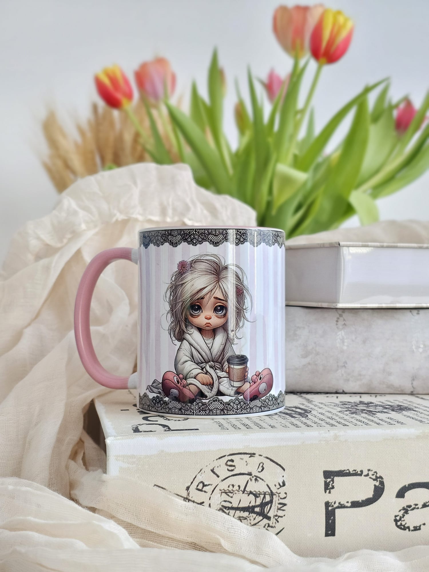 Illustrated Coffee Mugs