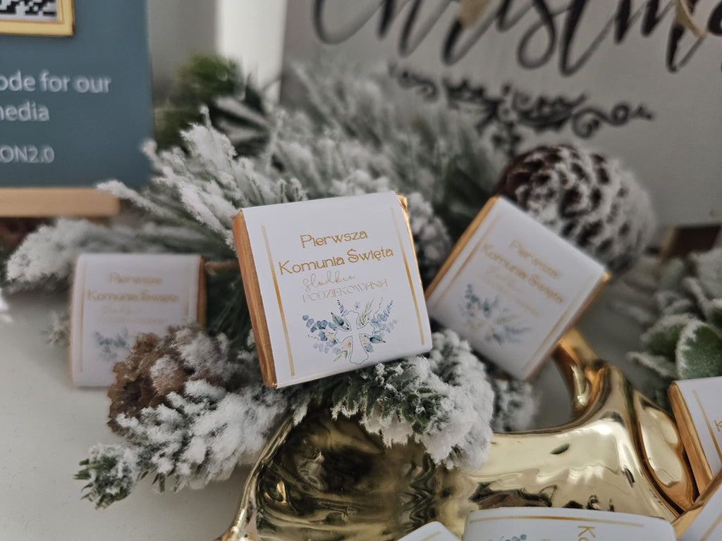 Personalised Chocolate Neapolitans Favours