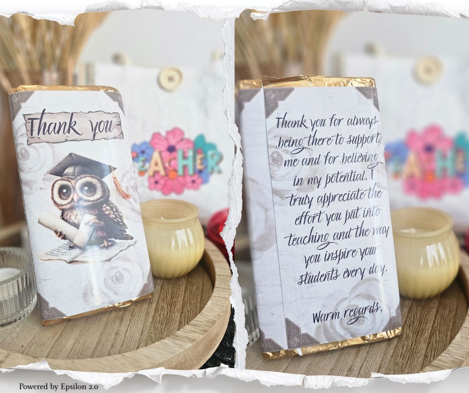 Galaxy Chocolate Bar with Personalised Wrapper
