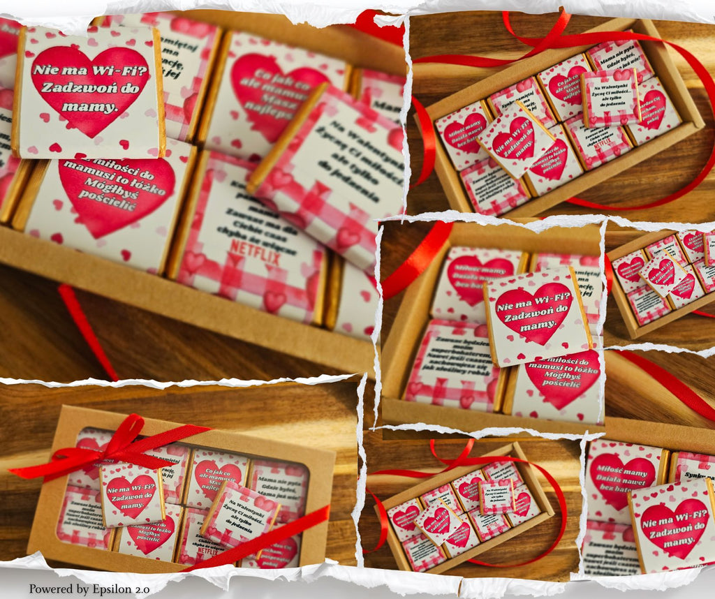 Personalised Chocolate Neapolitans Favours