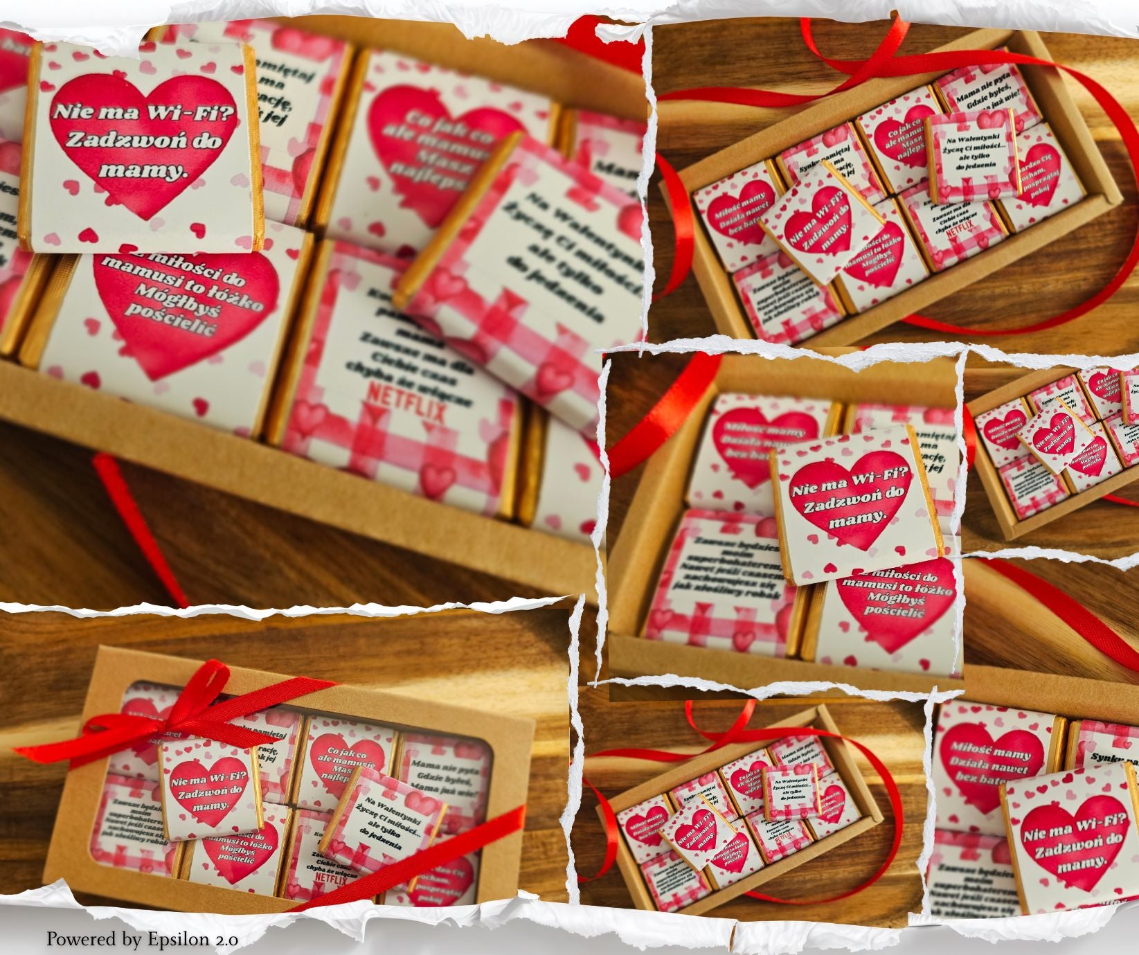 Personalised Chocolate Neapolitans Favours